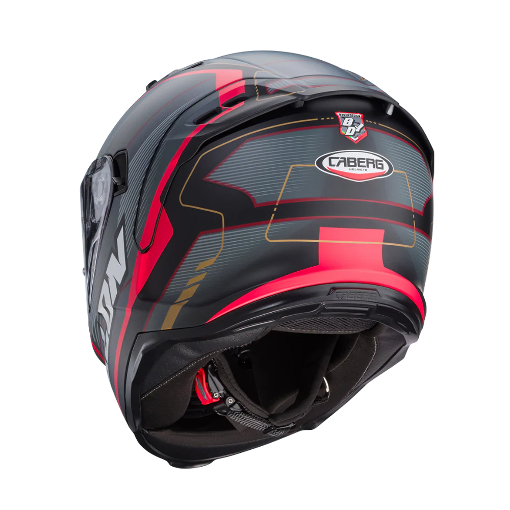 Casco para moto Caberg Avalon X Optic Matt Black/Grey/Red-2