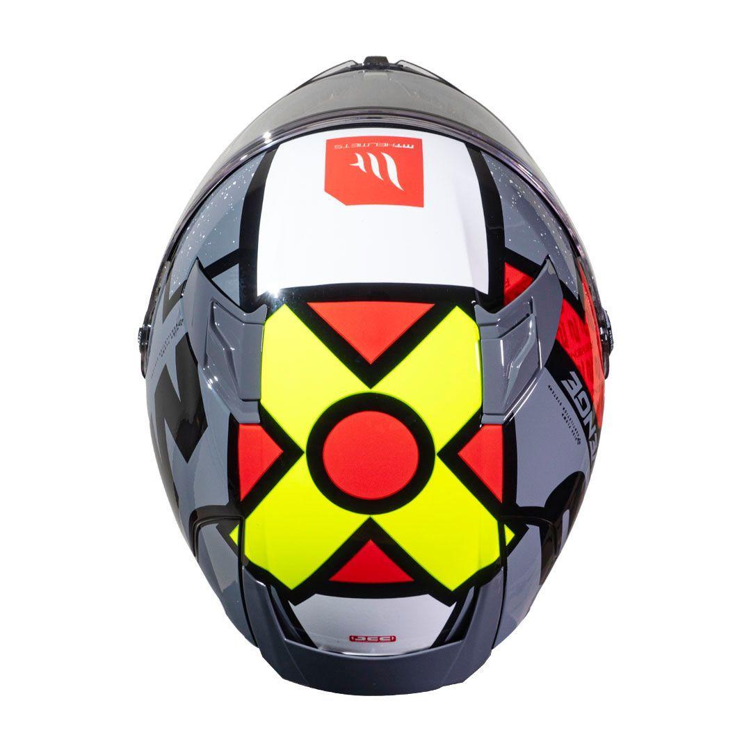 Casco MT Revenge 2 S Light C2 Perla Brillo-5