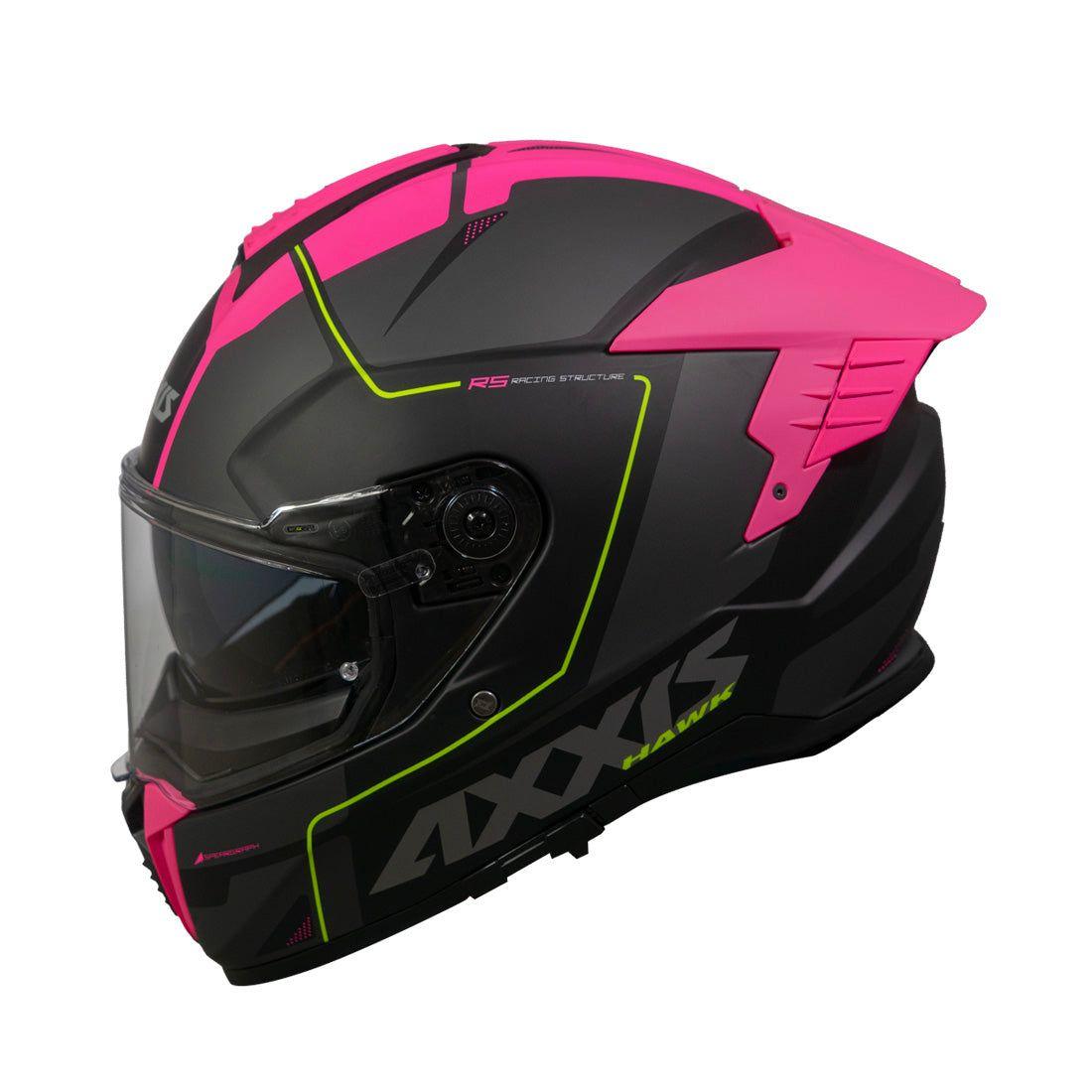 Casco Axxis Hawk SV Spear B28 Rosa-0