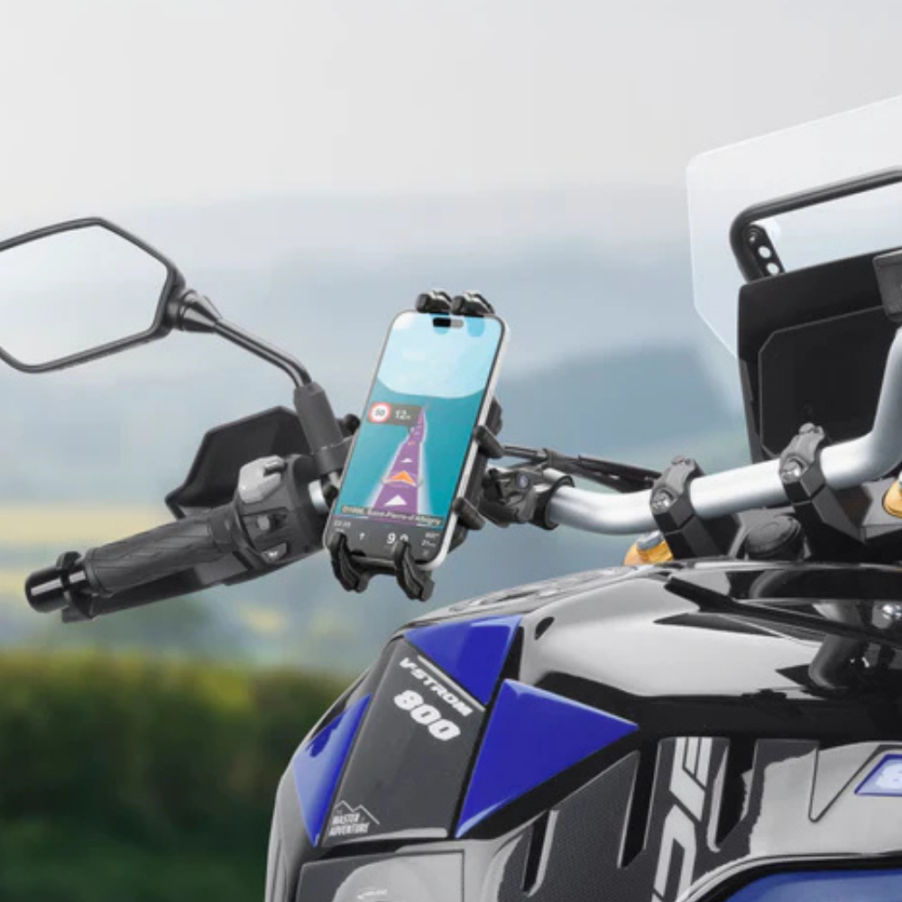 Soporte Moto Interphone Universal con Antivibrador Rugged-3