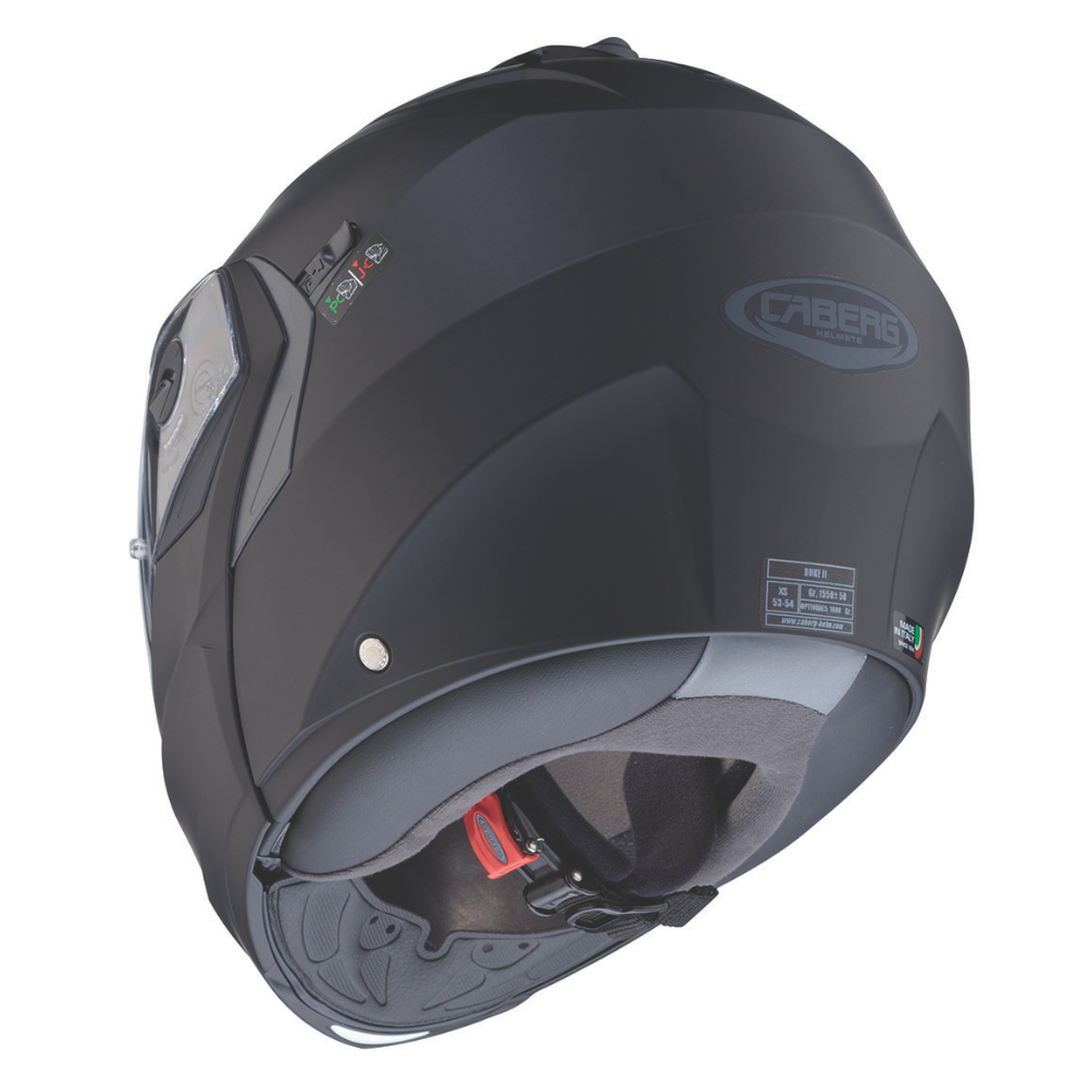 Casco de Moto Doble Proposito CABERG Duke X Black Matt-3