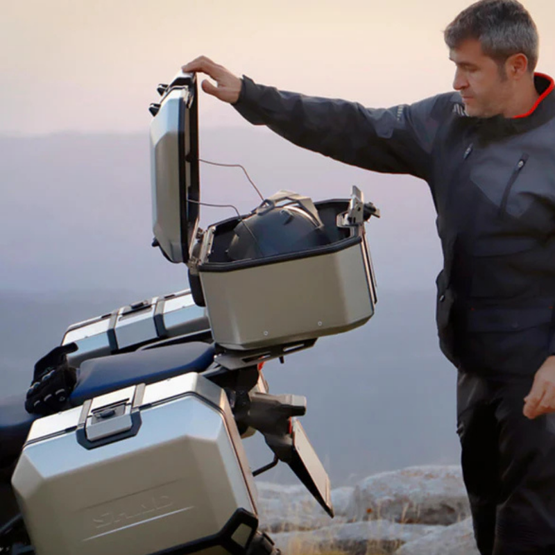 Maleta para Moto Shad Topcase Terra TR48 Aluminio - 48 L-8