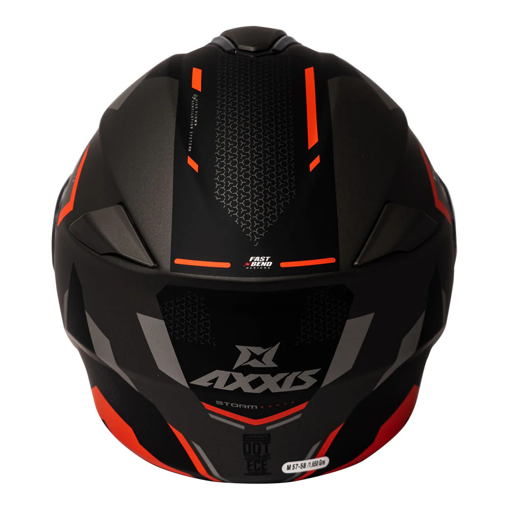 Casco Axxis Storm Drone D5 Rojo-4