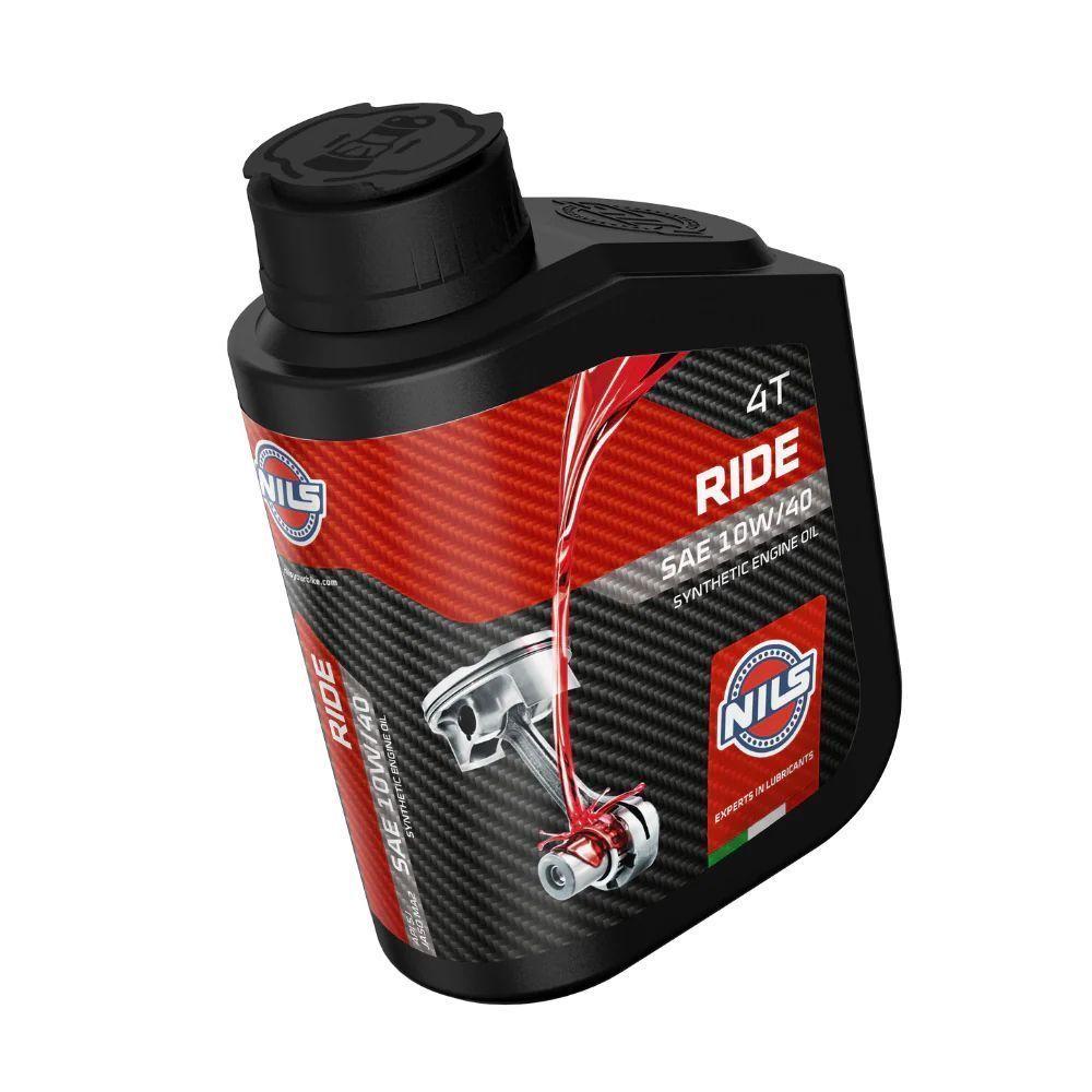 Aceite Moto 10w40 Nils Ride Sintetico 1 Litro-0