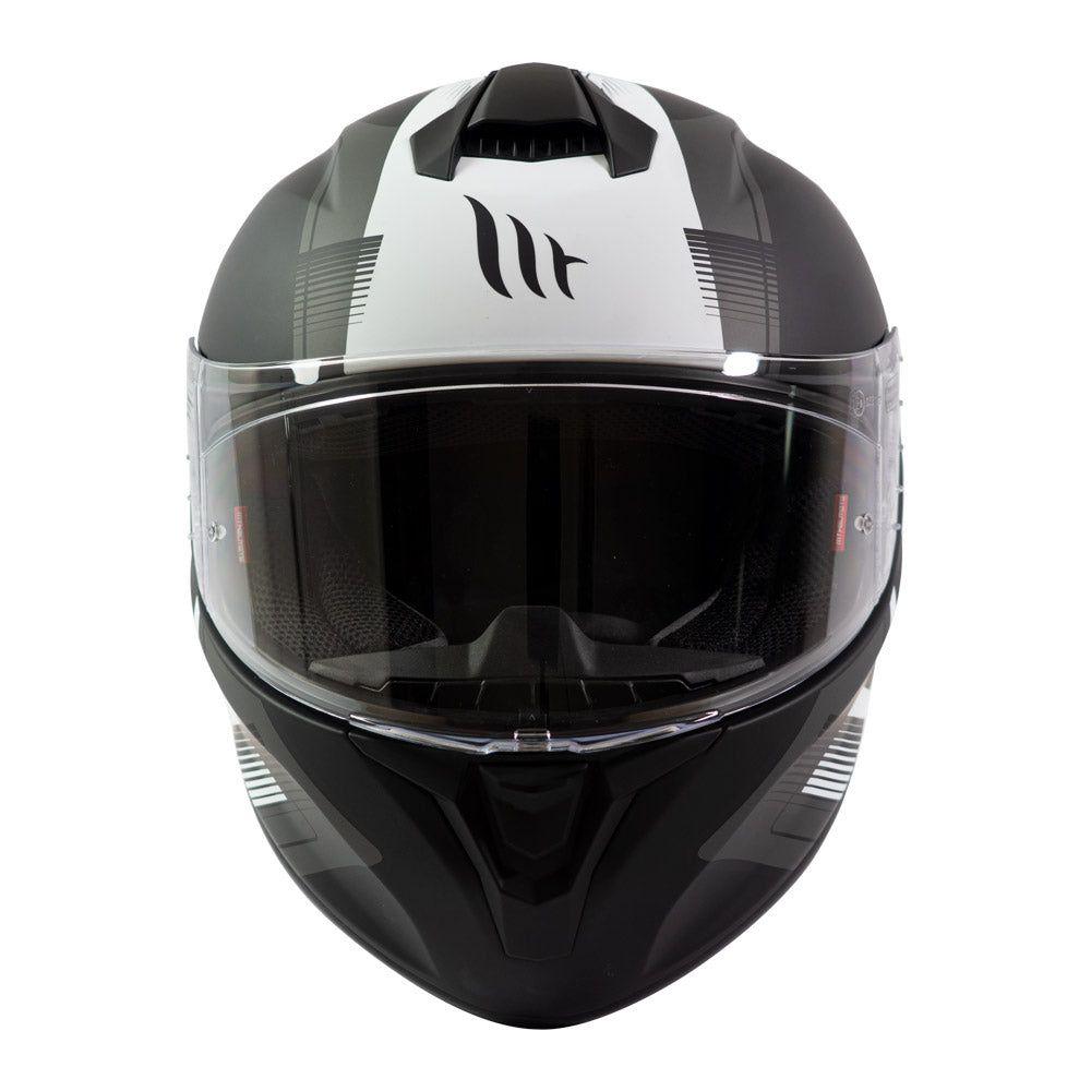 Casco De Moto Mt Helmets Targo Ivy D2 Gris Mate-3
