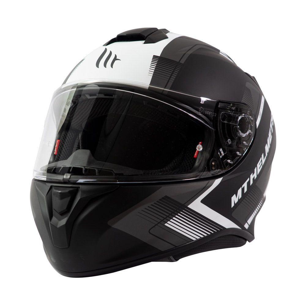 Casco De Moto Mt Helmets Targo Ivy D2 Gris Mate-1