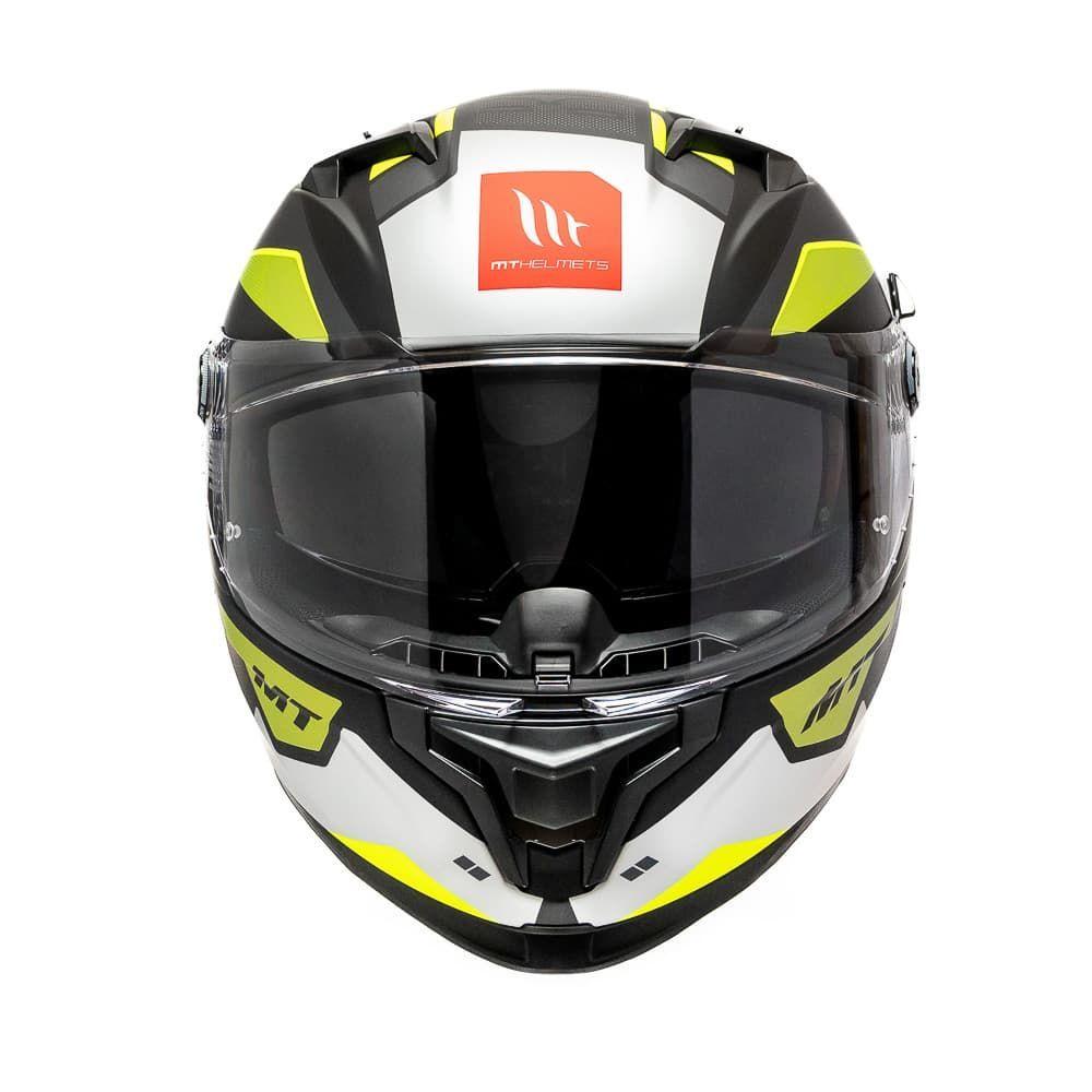 Casco MT Braker SV Pursuit B3 Amarillo Fluor Mate-2