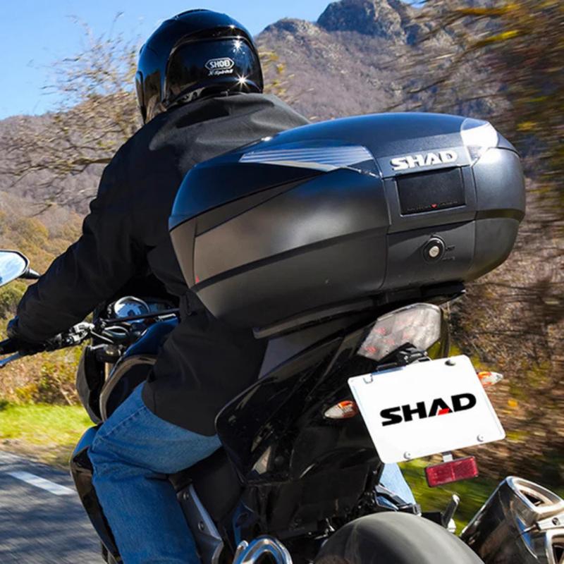 Maleta Moto Shad SH48 Carbono + Respaldo Incluido - 48L-2