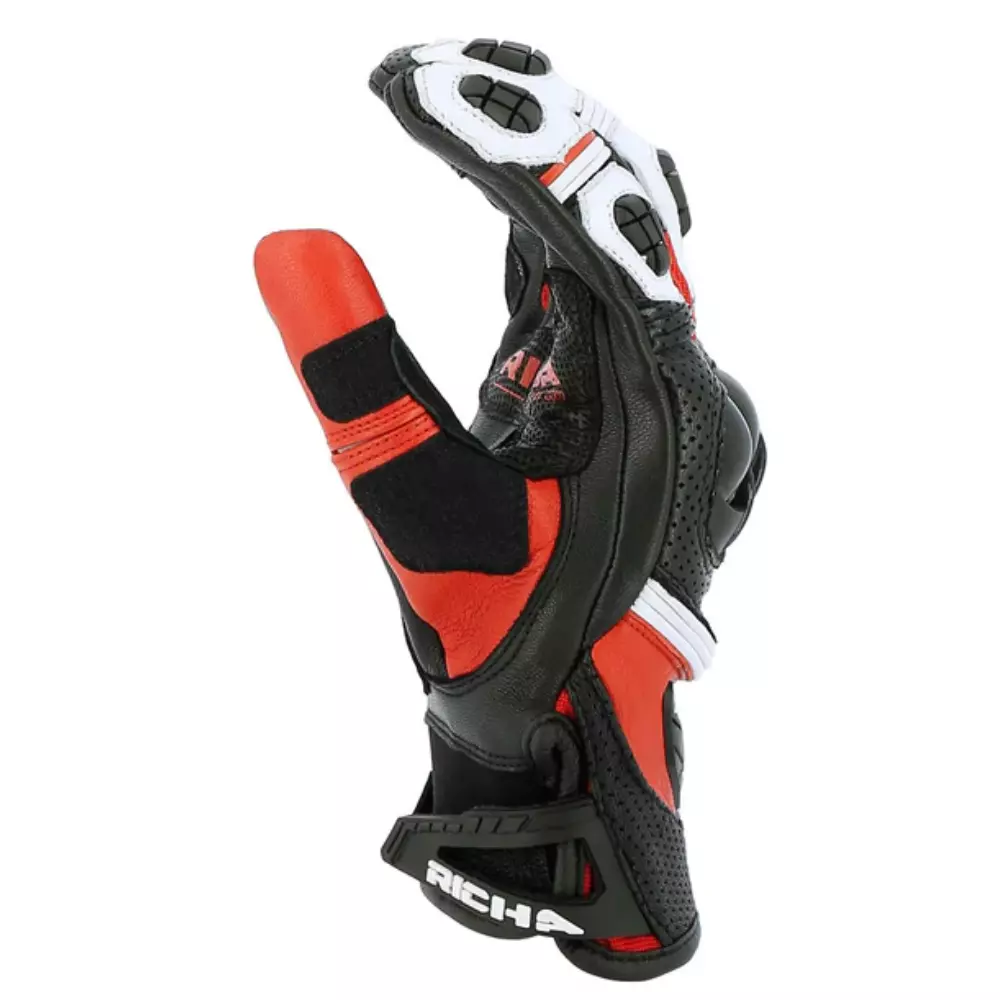 Guantes para moto Richa  Stealth Rojo -2