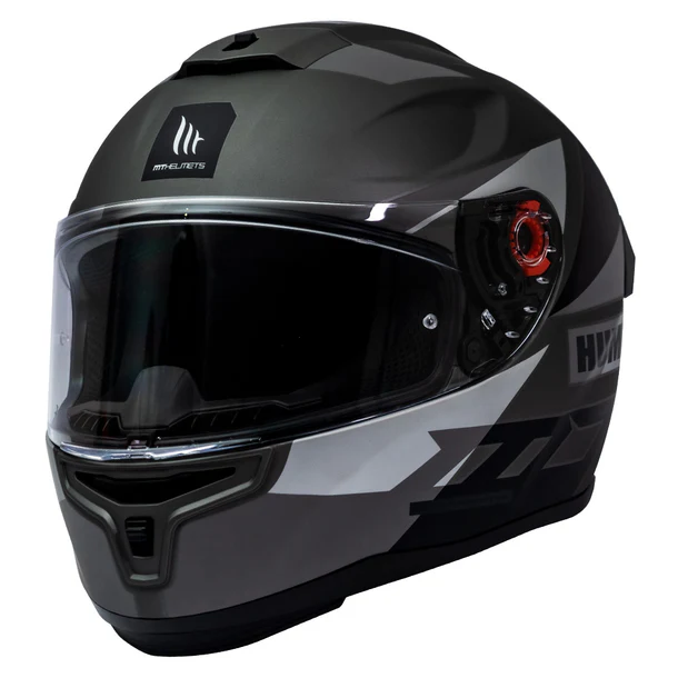 Casco para Moto MT FF114 Hummer Quo C2 Titanium Mate-0