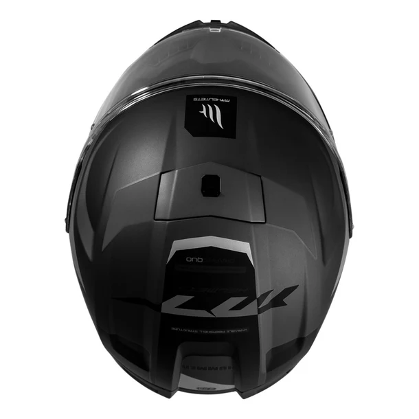 Casco para Moto MT FF114 Hummer Quo C2 Titanium Mate-4