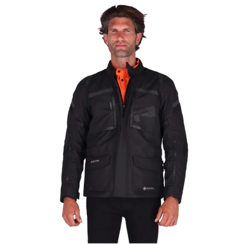 Chaqueta De Moto Impermeable Richa Brutus Gore-Tex Negra-2
