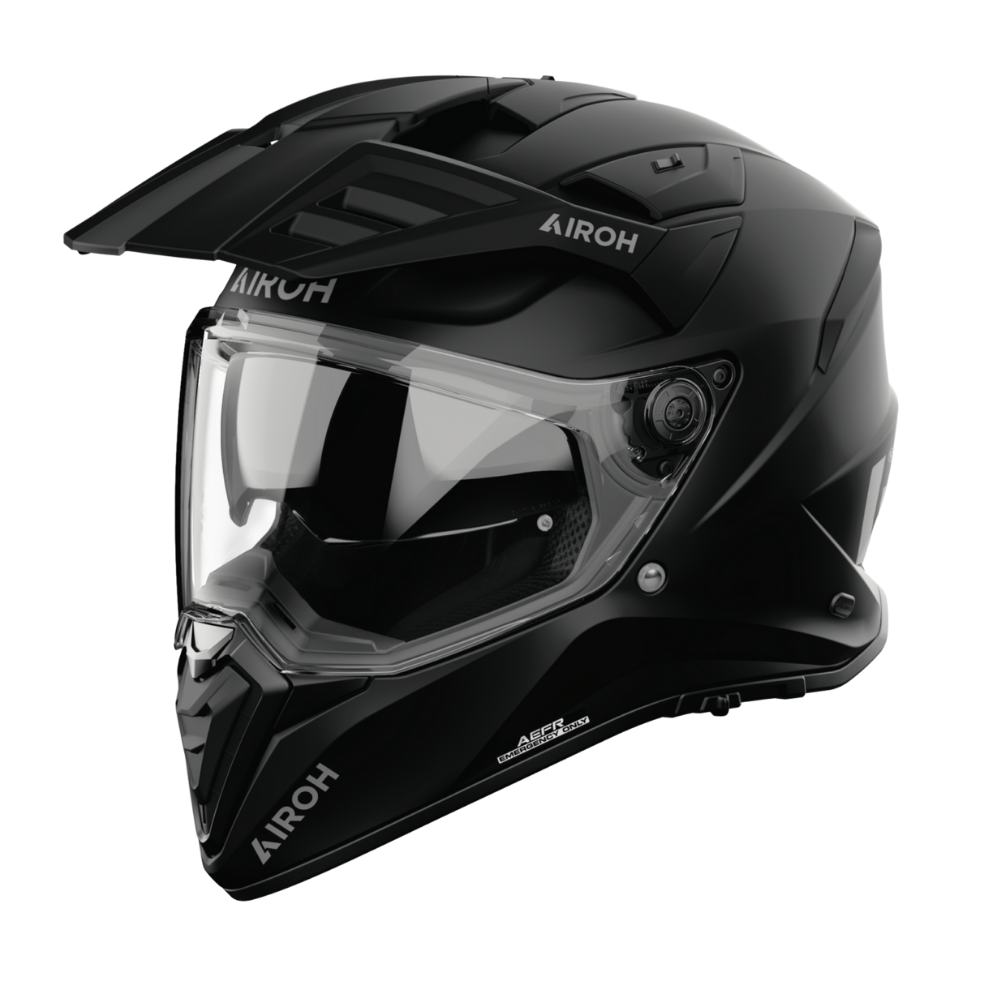  Casco para moto Airoh Bandit Negro Mate -0