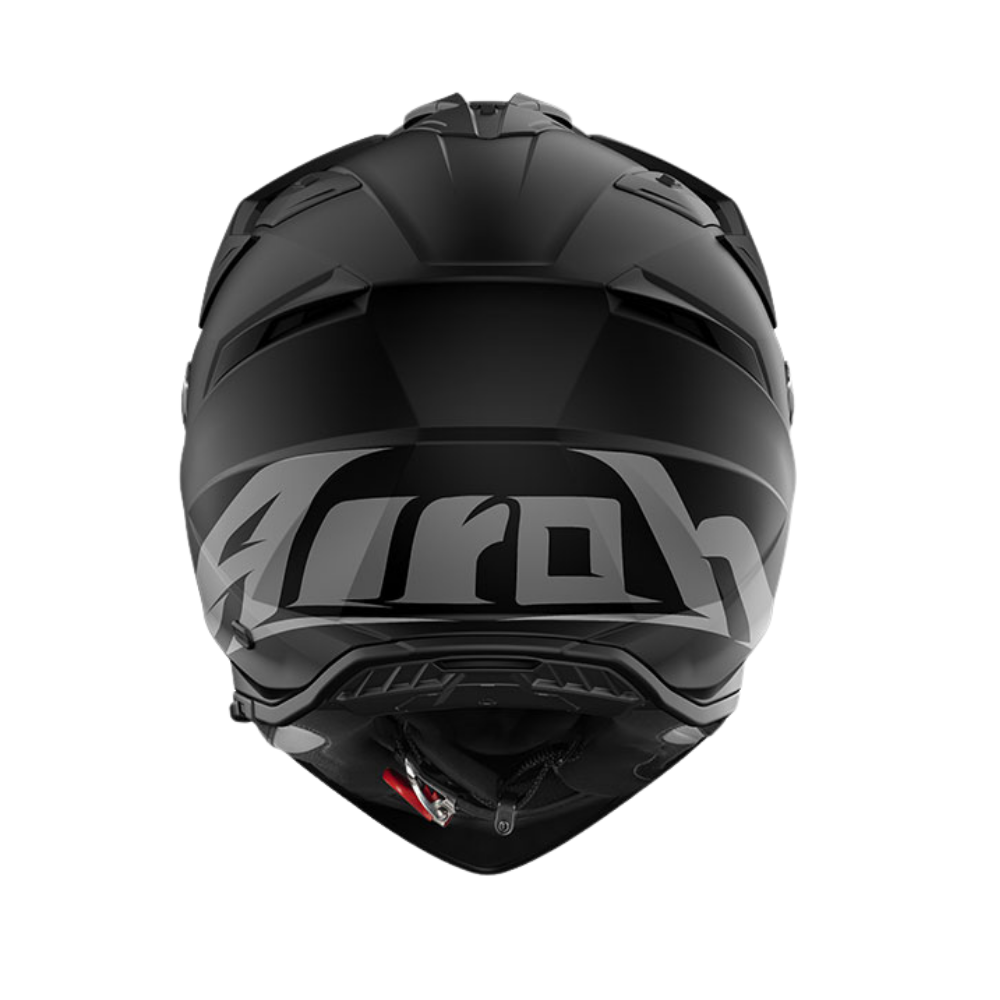  Casco para moto Airoh Bandit Negro Mate -2