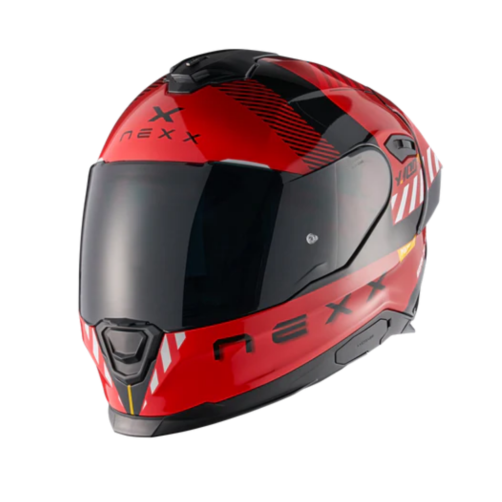 Casco para moto Nexx Y.100R FADE RED.BLACK -0