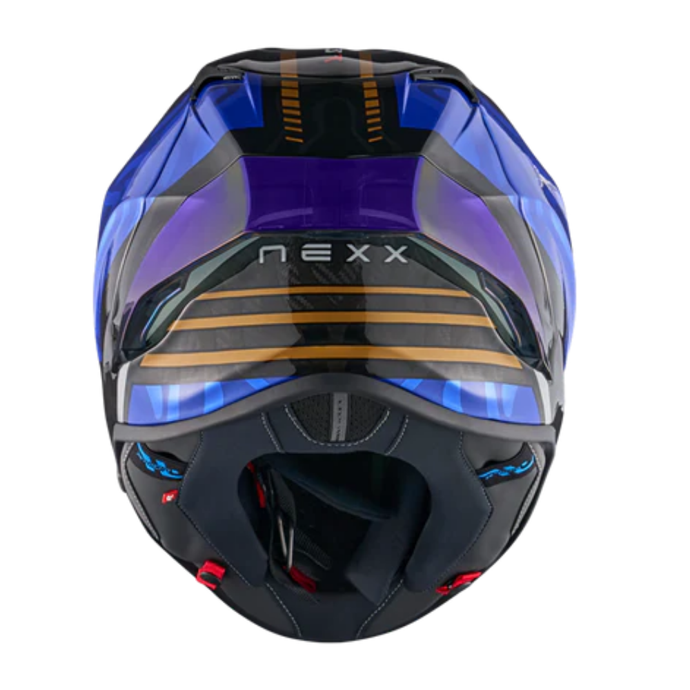 Casco para moto Nexx X.R3R SWIRL DEEP BLUE -1
