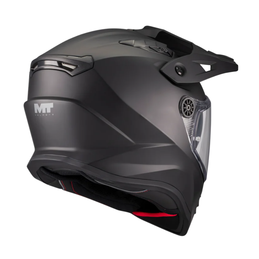 Casco para moto MT Track SV HS218 negro Black Matt-2