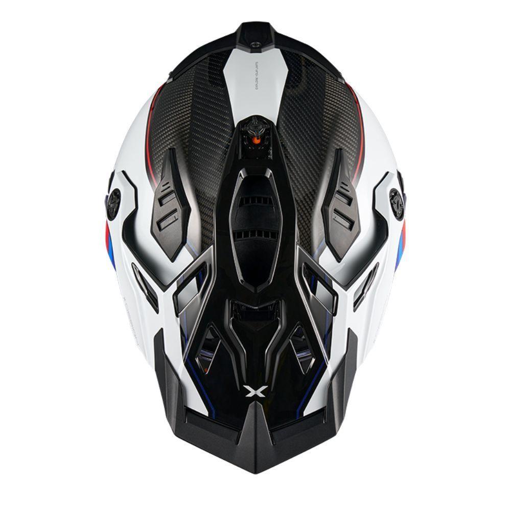 Casco para moto Nexx X RALLY RAID BLUE RED-4