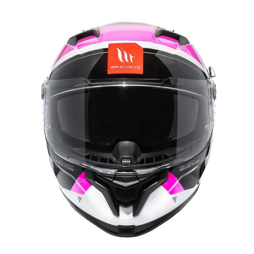 Casco MT Braker SV Lab A8 Rosa Brillo-2