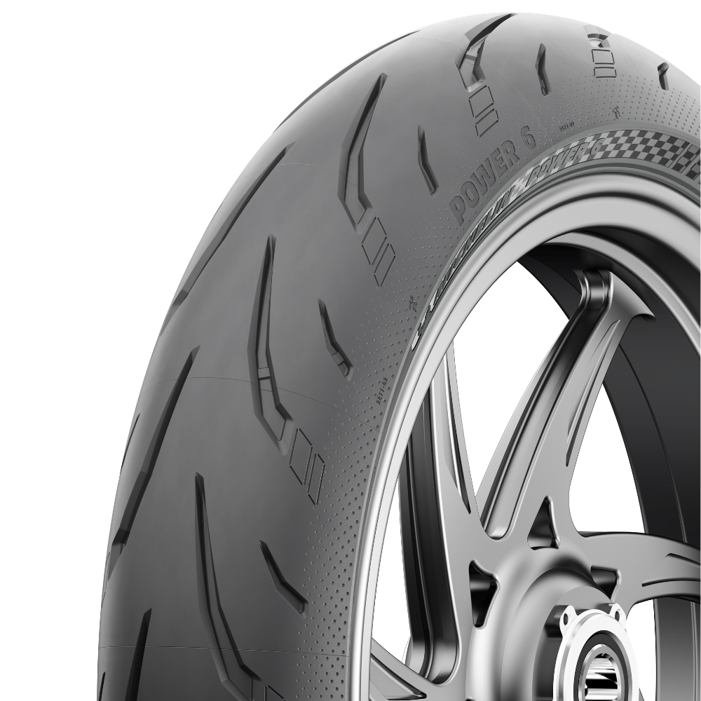 Neumático para moto Michelin 180/55ZR17 (73W) POWER 6 R TL-4