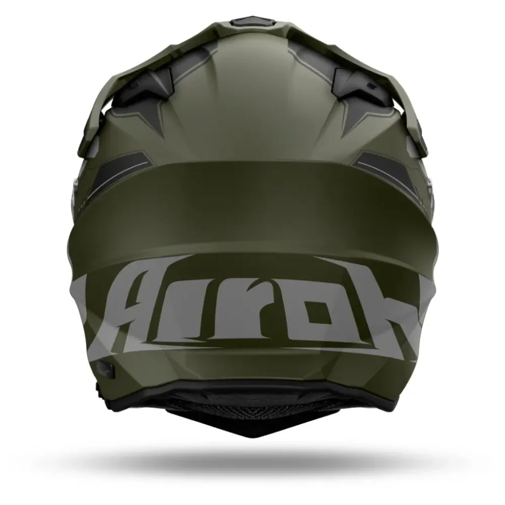 Casco para moto Airoh Commander 2 Reveal Militar Verde Mate-2