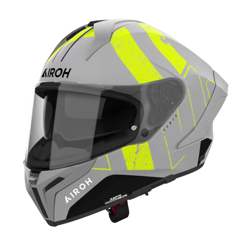 Casco para moto Airoh Matryx Scope Amarillo Mate-2