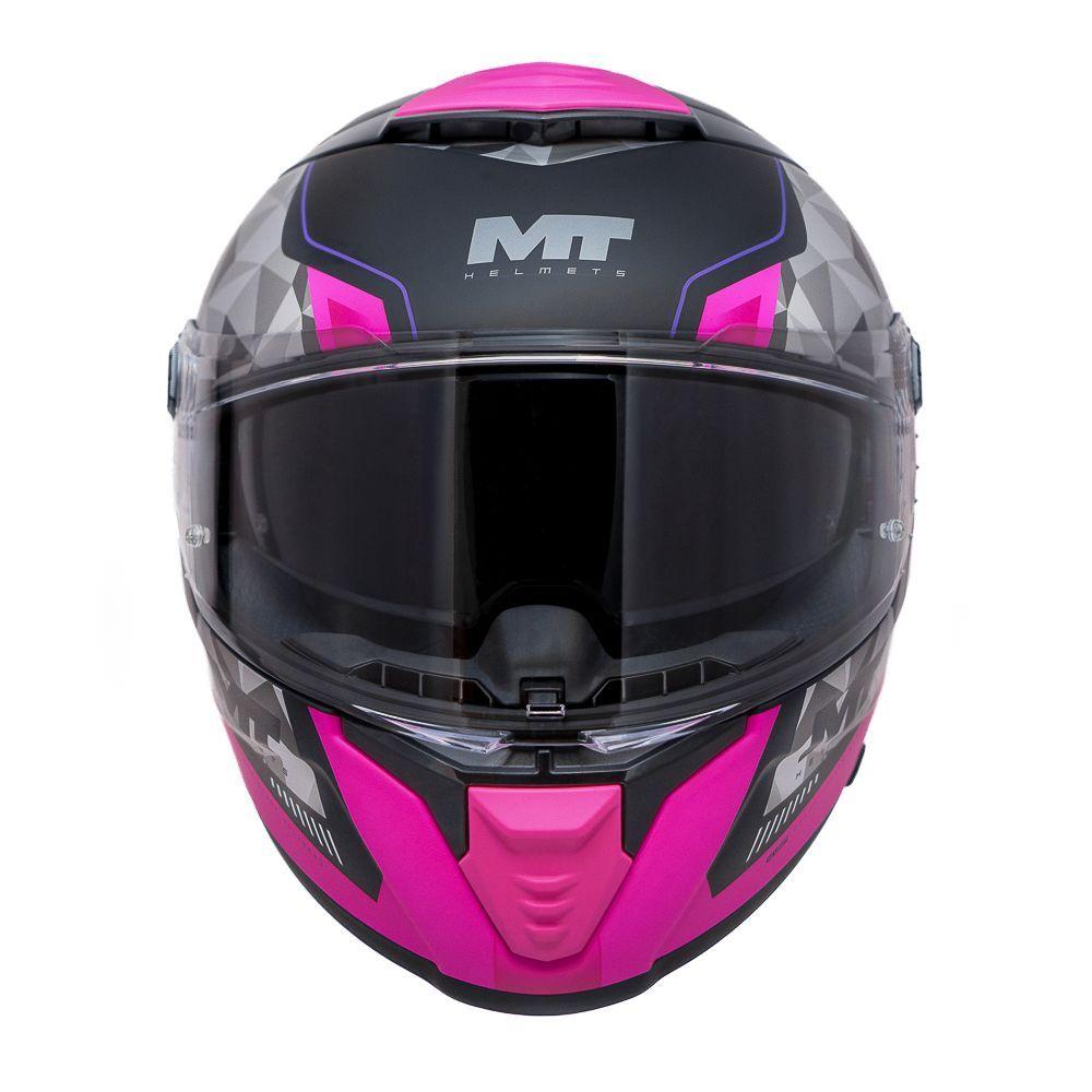 Casco para moto MT Thunder 4 SV Z7 A8 Pink + Pinlock mt-v-28-1