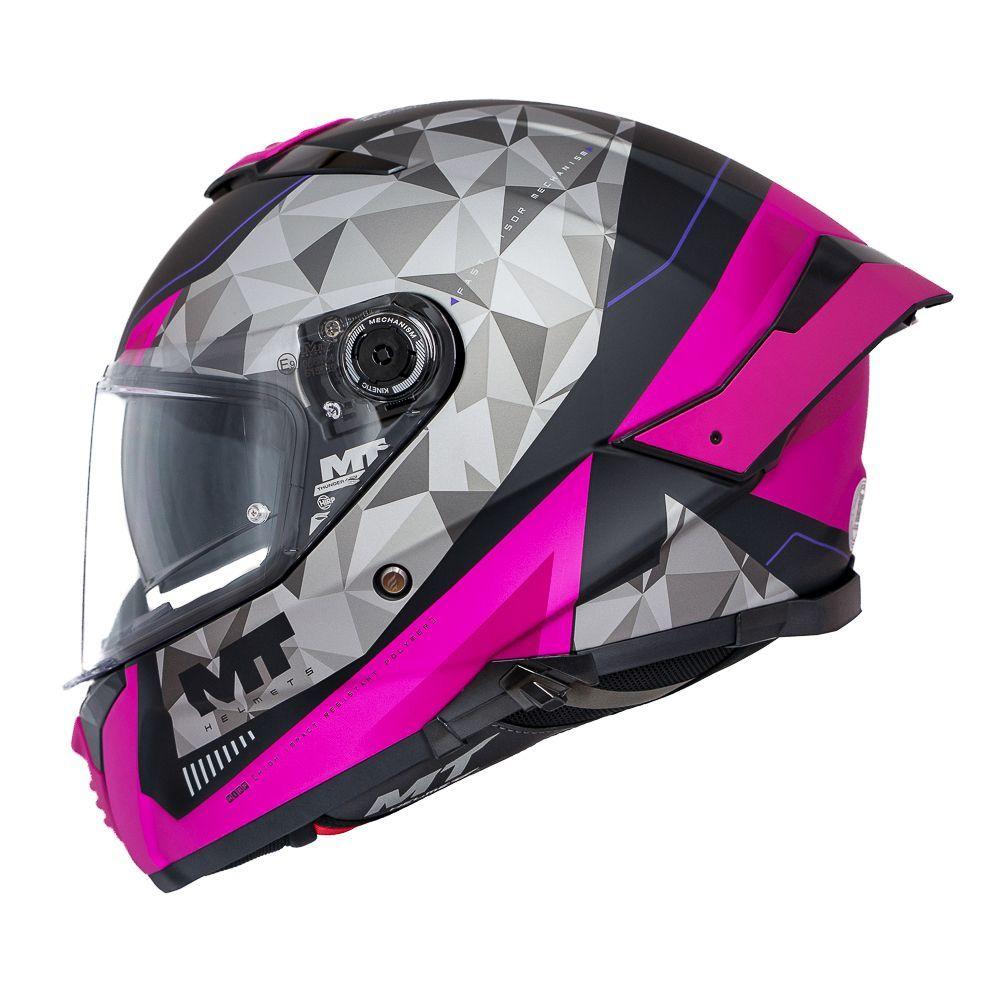 Casco para moto MT Thunder 4 SV Z7 A8 Pink + Pinlock mt-v-28-2