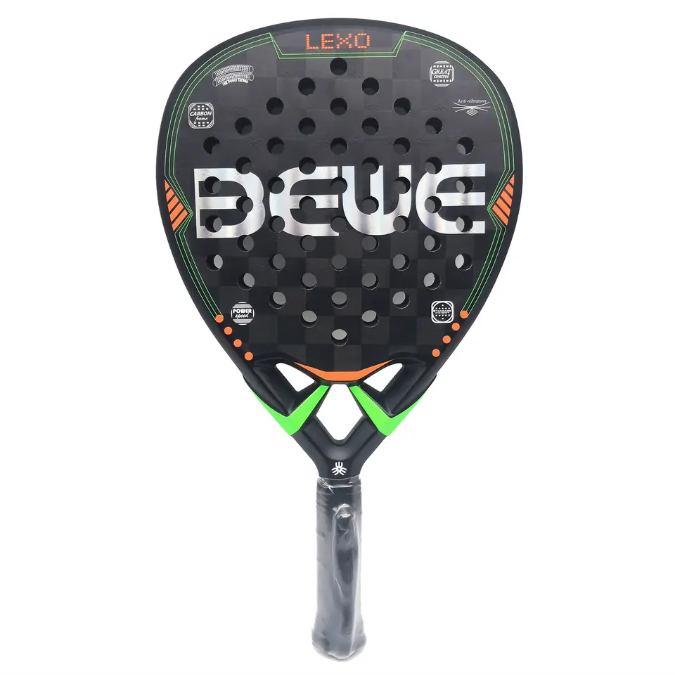 BEWE BTR-4026 Racchetta Padel de Fibra de Carbono con Funda - Rendimiento de Élite-0