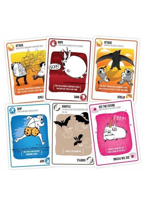 Juego de cartas Exploding Kittens edicion original espanol-1