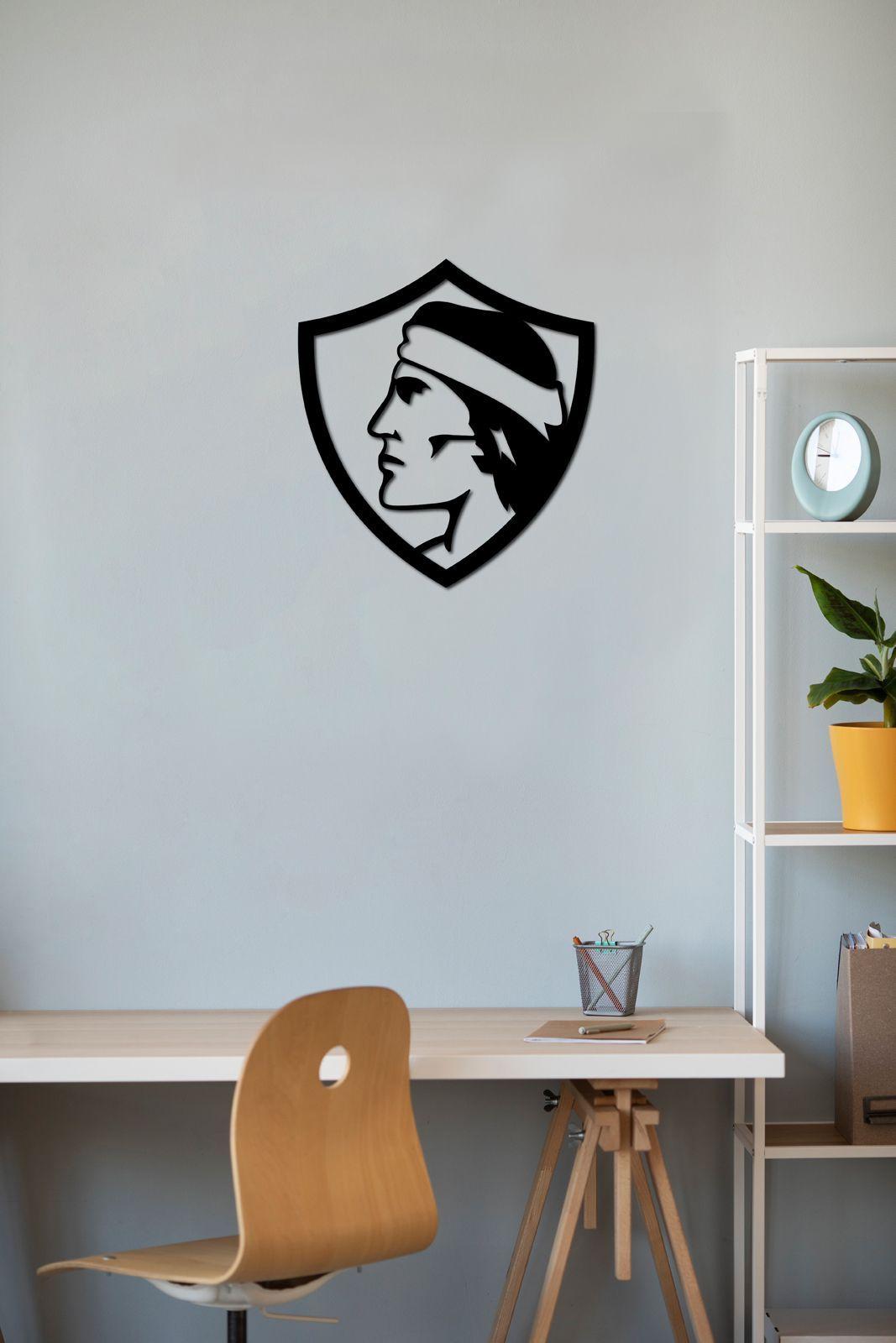 Cuadro Decorativo Eterno Campeón - Escudo en Madera Fun Republic-2