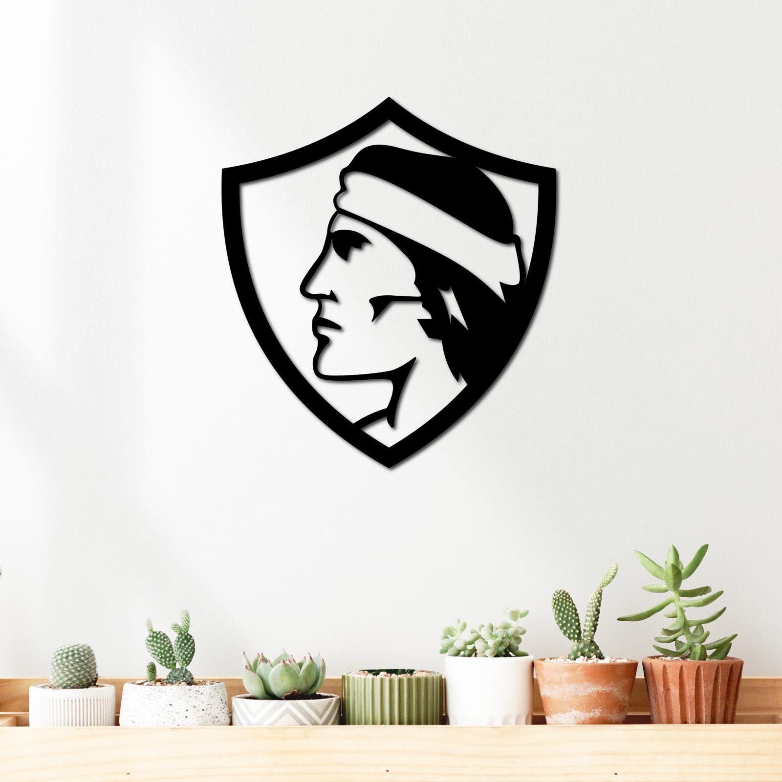 Cuadro Decorativo Eterno Campeón - Escudo en Madera Fun Republic-3