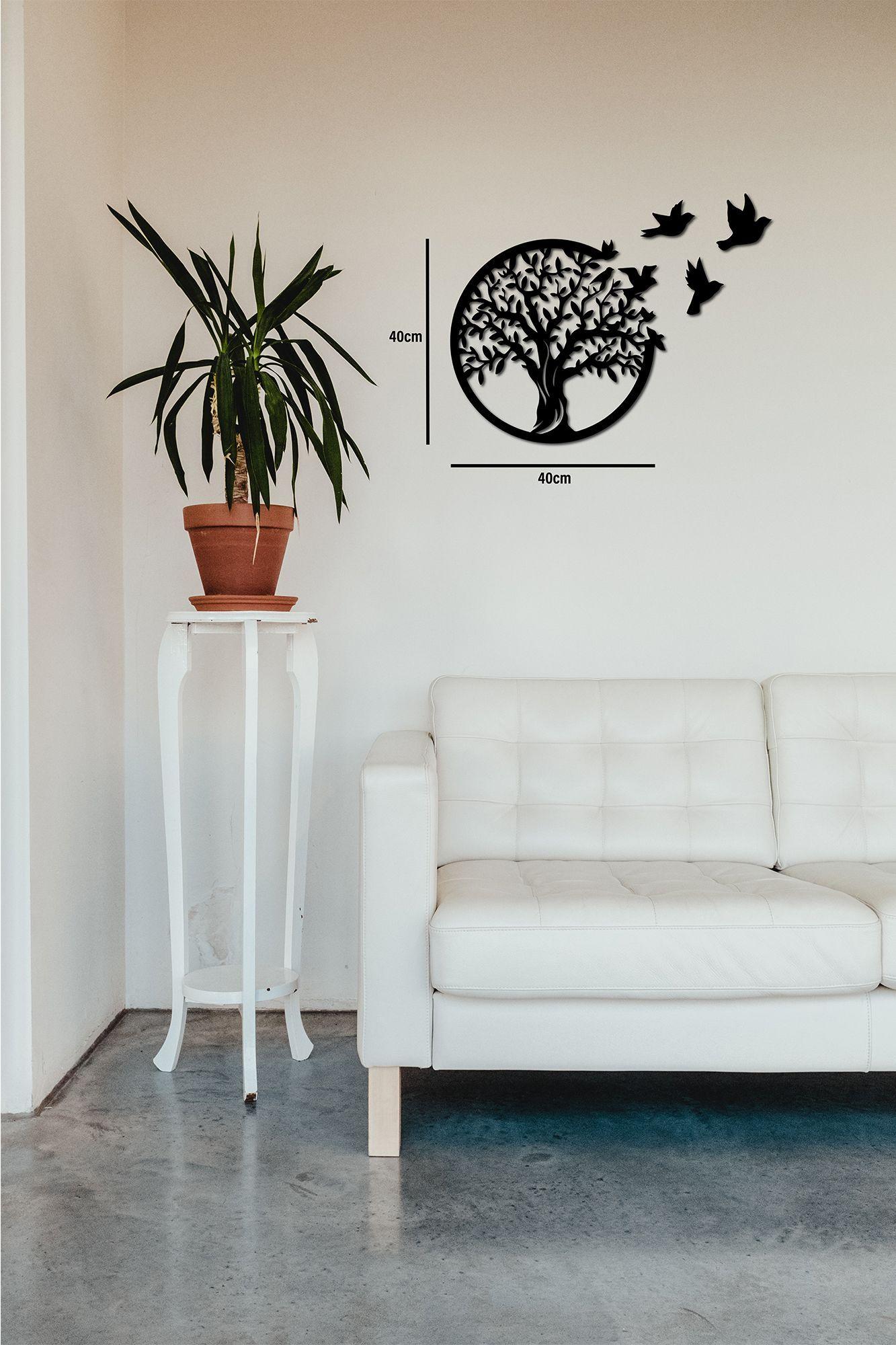 Cuadro Moderno Árbol De La Vida 40cm - Calado Madera-2