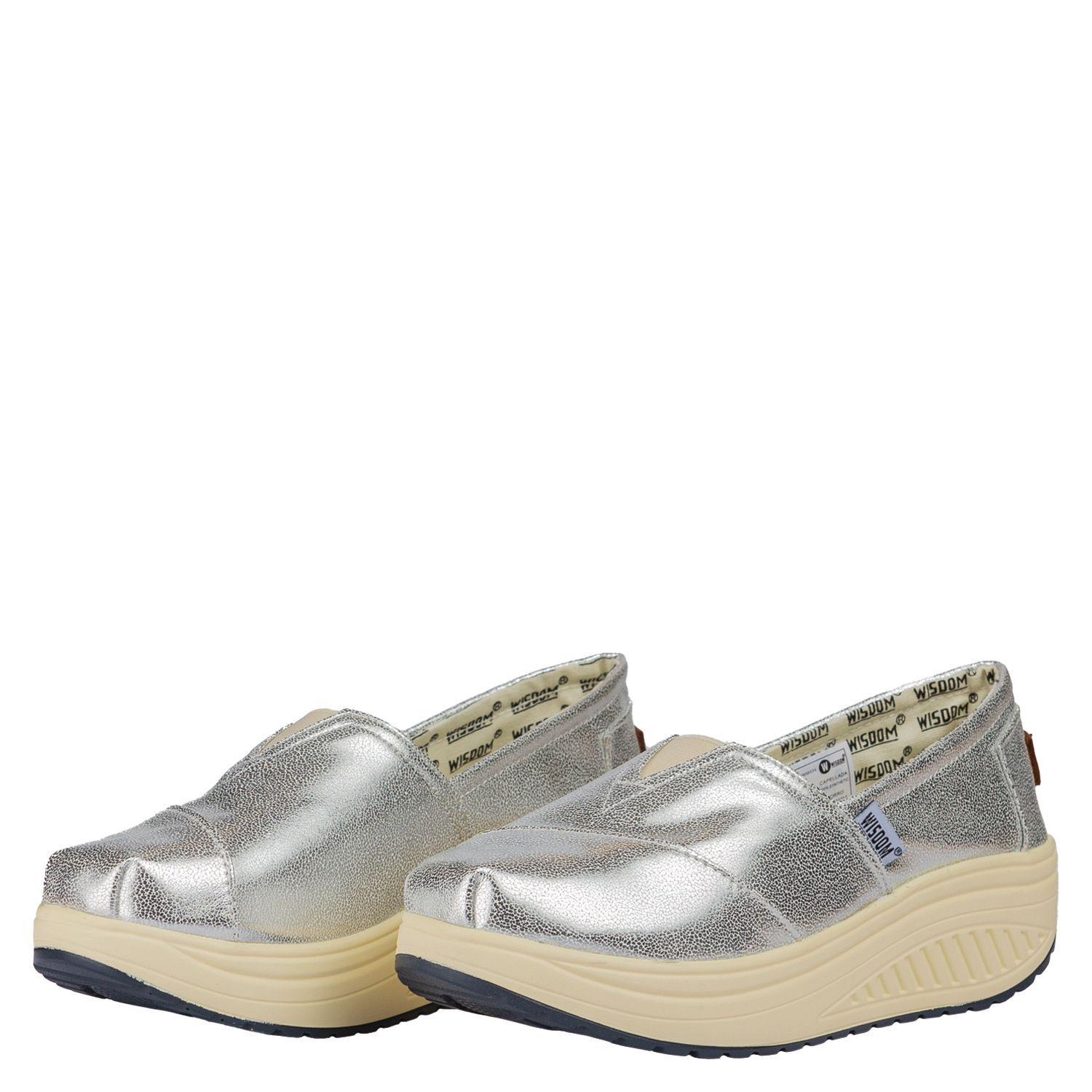 Alpargata Mujer Color Silver-1
