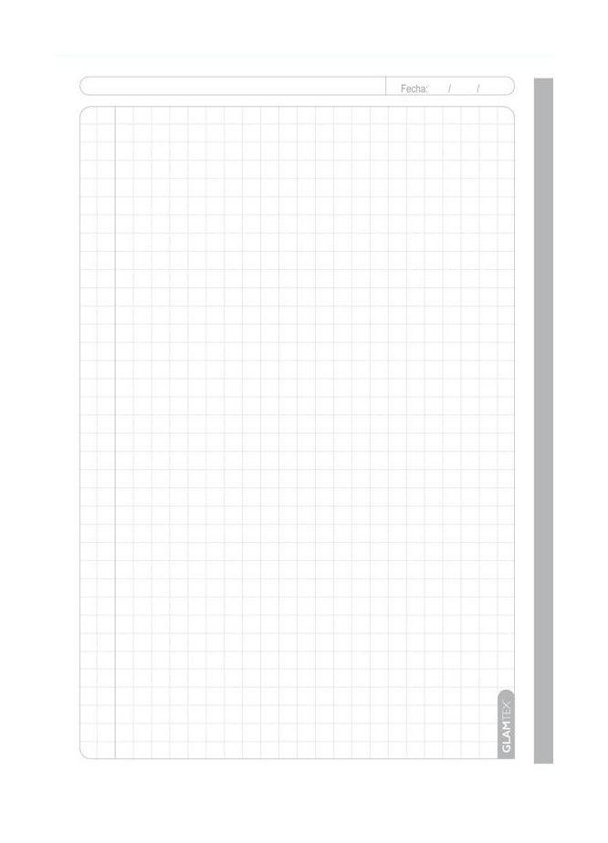 Cuaderno Glamtex Carta 120h 7mm Colors 4uni-5