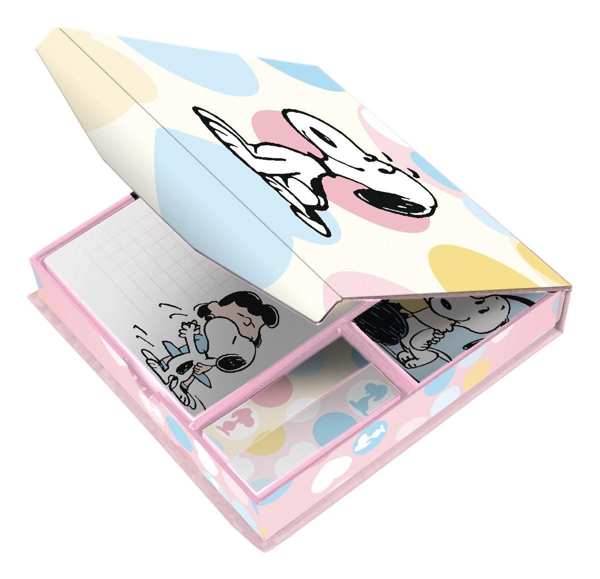 Cajas Magneticas Lujo Notas y Block FULLPAST COLOR SNOOPY-2