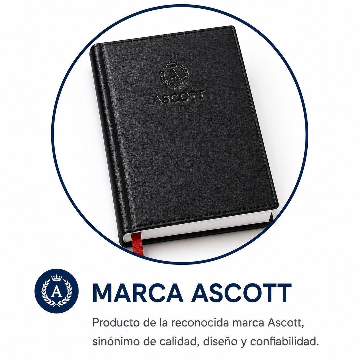 Agenda Ascott Presidente Clasica Dia X Pagina Negro Año 2027-3