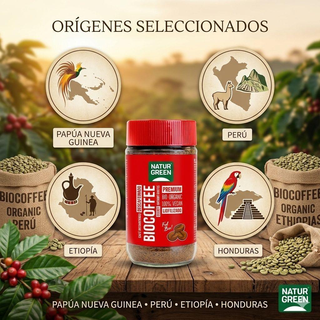 Pack Cafe Organico Premium + Descafeinado 2x100g-6