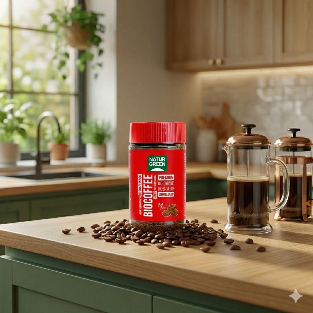 Café Descafeinado Bio Naturgreen Liofilizado Orgánico 100g-4