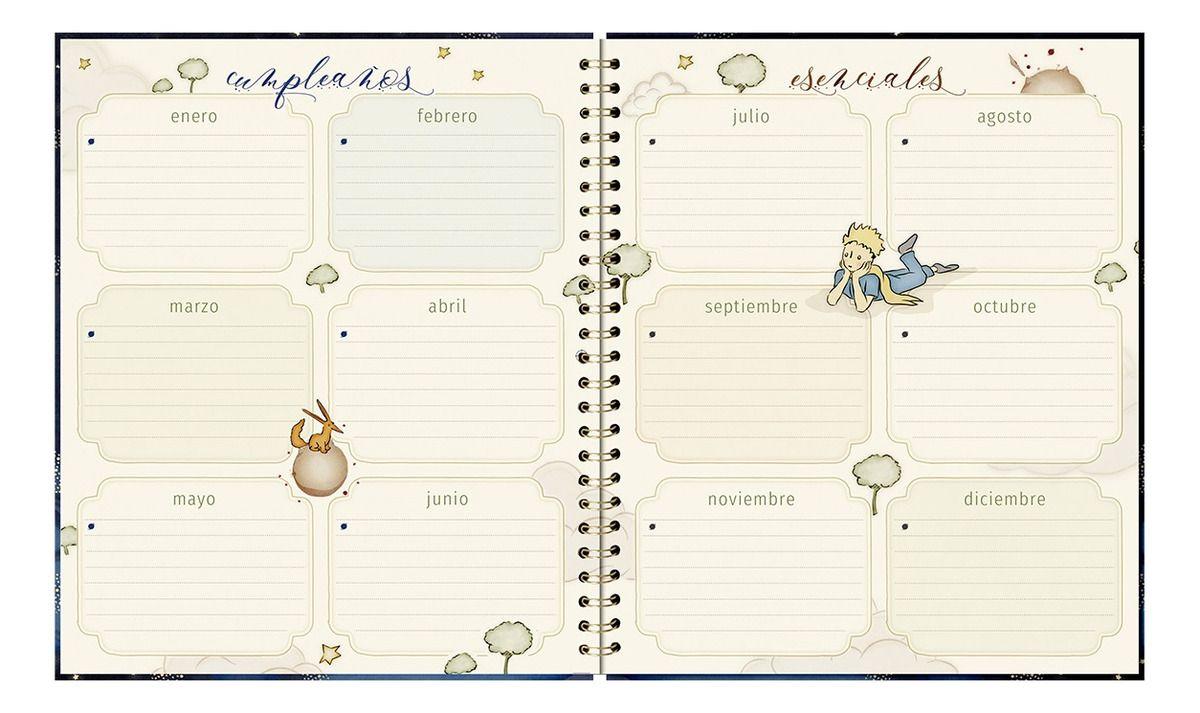 Agenda El Principito Escuchar las Estrellas Dia x Pag 2025-3