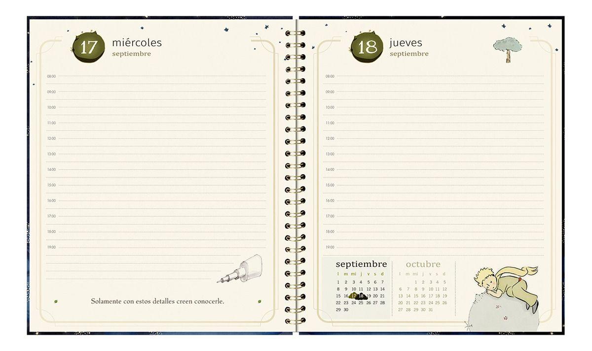 Agenda El Principito Escuchar las Estrellas Dia x Pag 2025-4