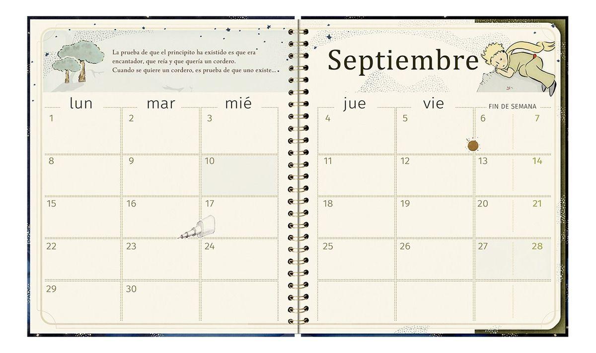 Agenda El Principito Escuchar las Estrellas Dia x Pag 2025-5