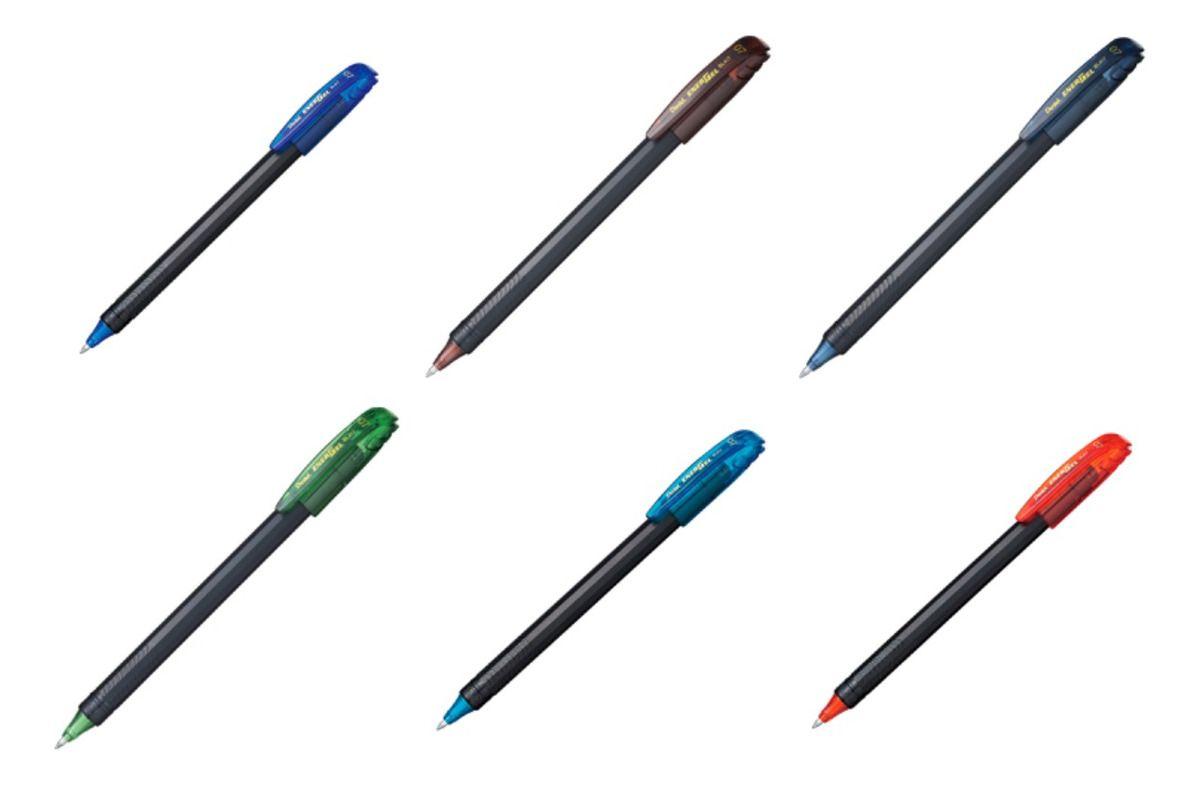Roller Energel Lapiz Gel Pentel Makkuro 0,7mm Colores - 12un-0