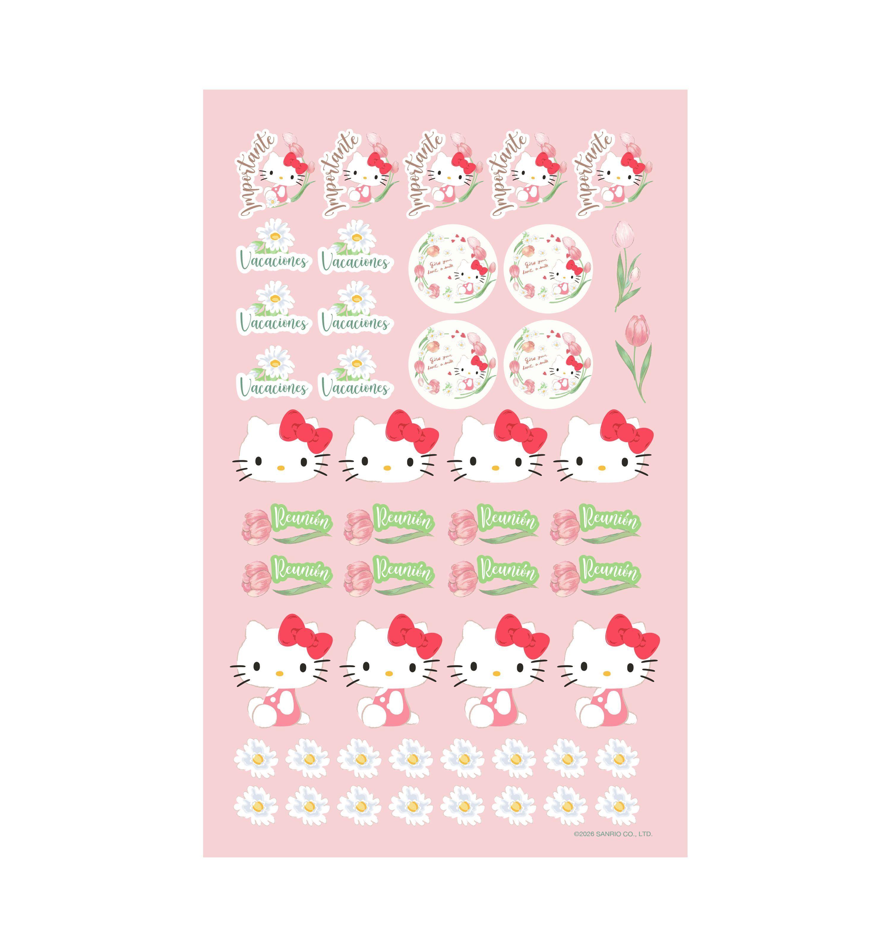 Agenda Ascott Hello Kitty 2027 17,8x23,5 cm Espiral-5