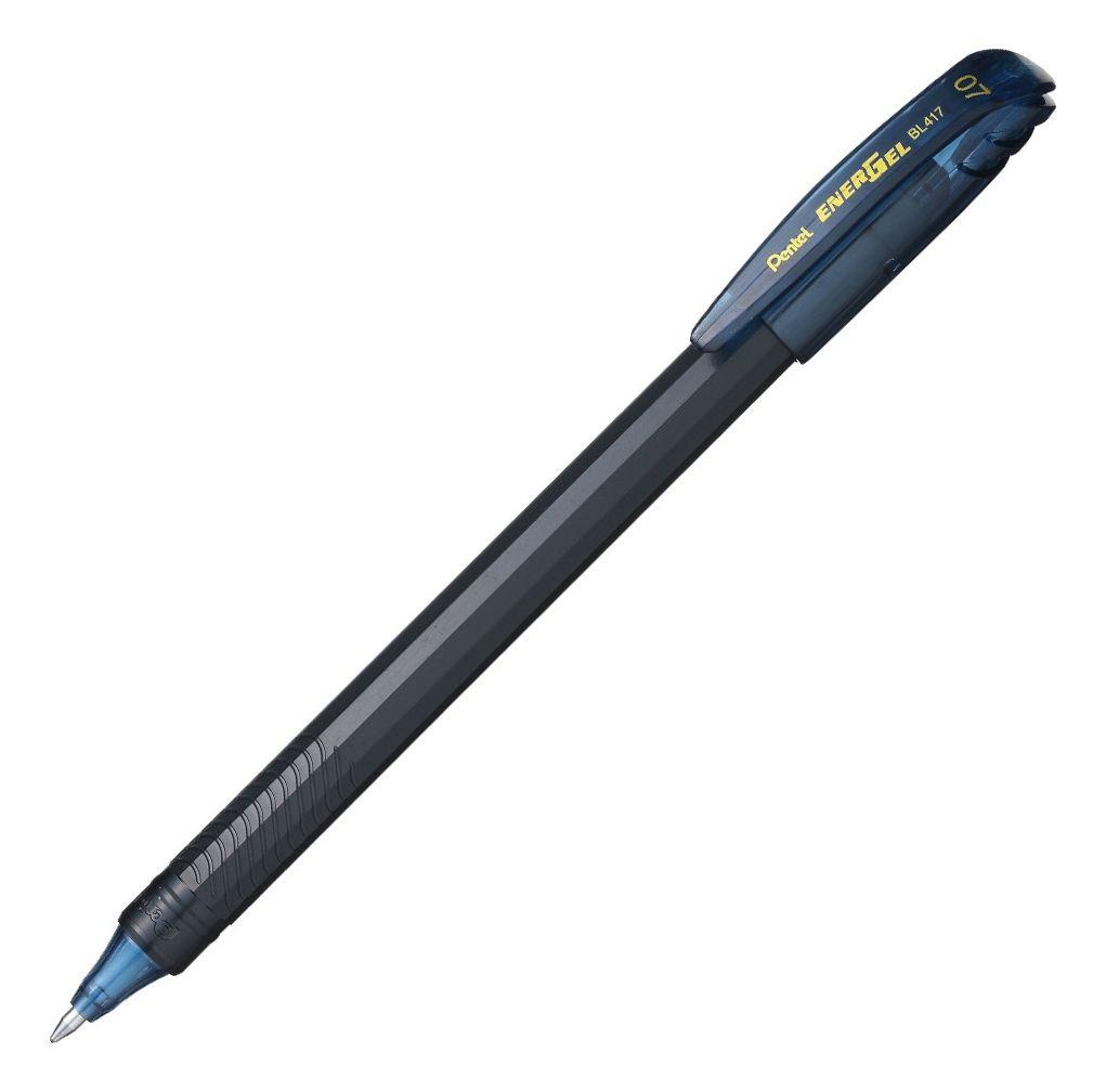 Roller Energel Lapiz Gel Pentel Makkuro 0,7mm Navy B - 12uni-2
