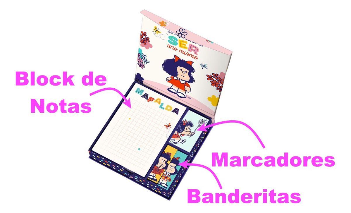 Cajas Magneticas Lujo Notas y Block PRINCIPITO + MAFALDA-7