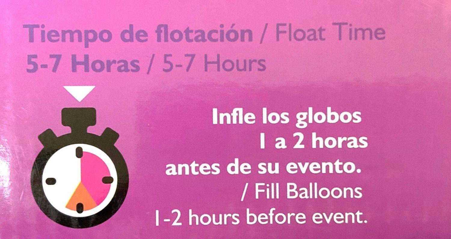 GLAM TANQUE BALÓN CILINDRO GAS HELIO ULTRA LIVIANO 30 GLOBOS-4