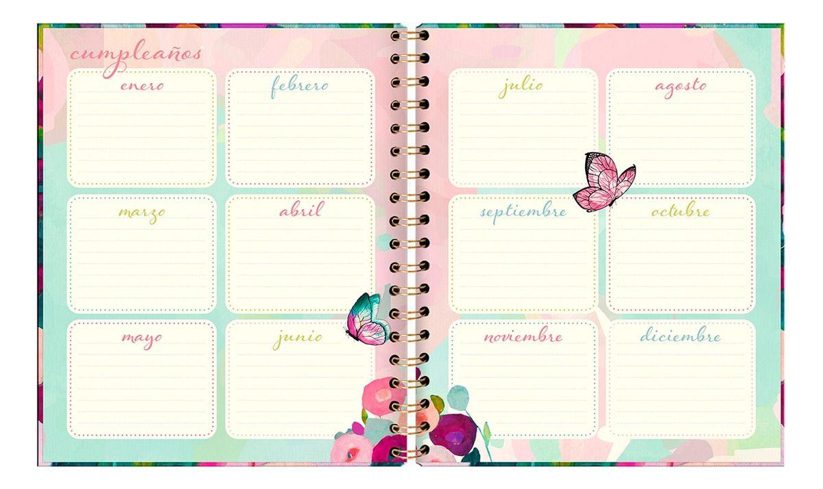 Agenda Butterflyes in Nature Grande Dia x Pagina 2025-3