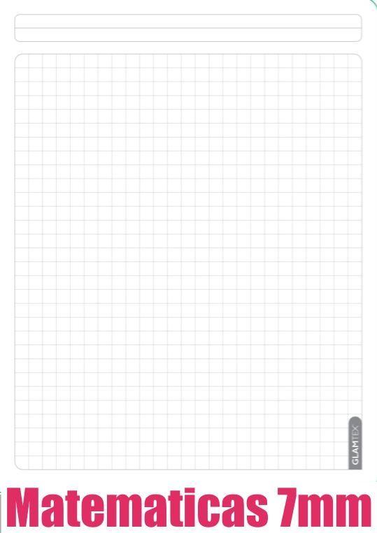 Cuaderno Glamtex Univesitario Tapa Extra Dura 100h 7mm Corazones 6u-6