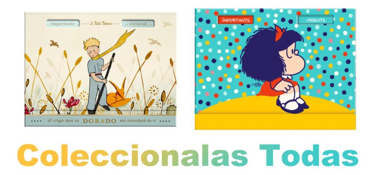 Caja Lujo Nota Adh Importante / Urgente PRINCIPITO + MAFALDA-5